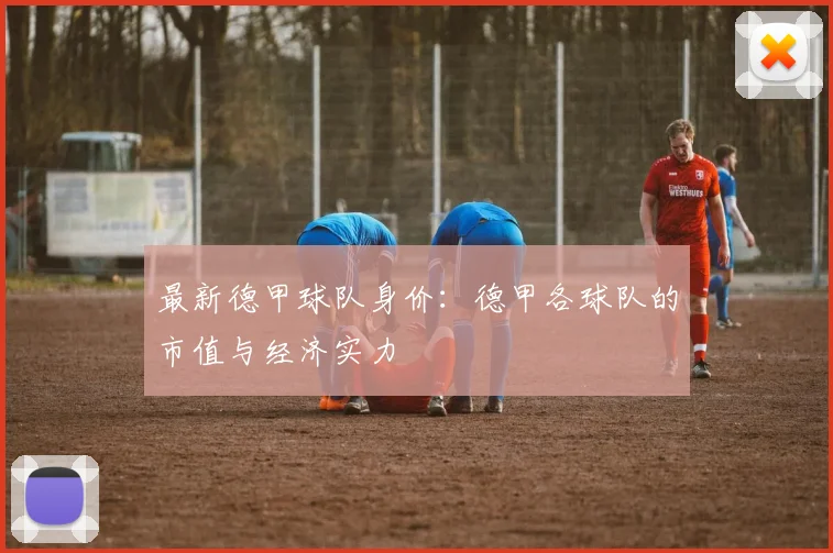 最新德甲球队身价：德甲各球队的市值与经济实力